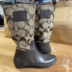 Coach Rain Boots
